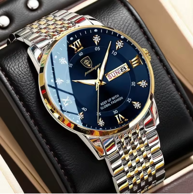 High Quality POEDAGAR Waterproof Men Wristwatch