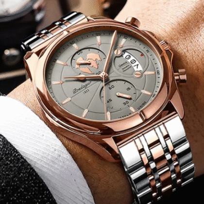 Top Brand Luxury POEDAGAR Waterproof Mens Watches